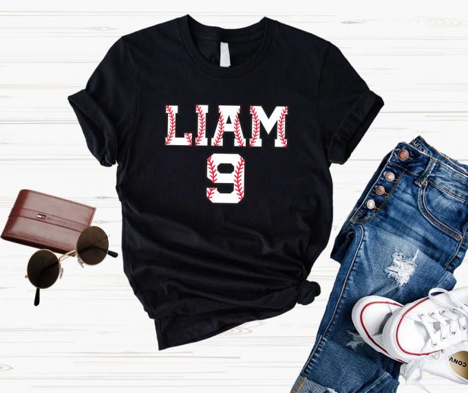 Baseball Team Shirts: Personalized Player Name Game Day School Mom &Amp; Dad Shirts 2