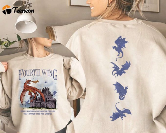 Dragon Rider Violet Sorrengail Shirt Basgiath War College Empyrean Series Bookish Apparel