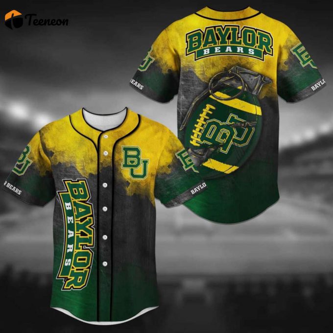 Baylor Bears Baseball Jersey Gift For Men And Women 1