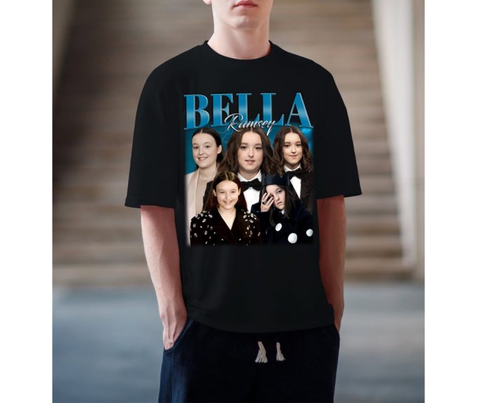 Bella Ramsey T-Shirt, Bella Ramsey Shirt, Bella Ramsey Unisex , Unisex Shirt, Vintage Shirt, Retro T-Shirt, Trendy T-Shirt, Couples Shirt 3