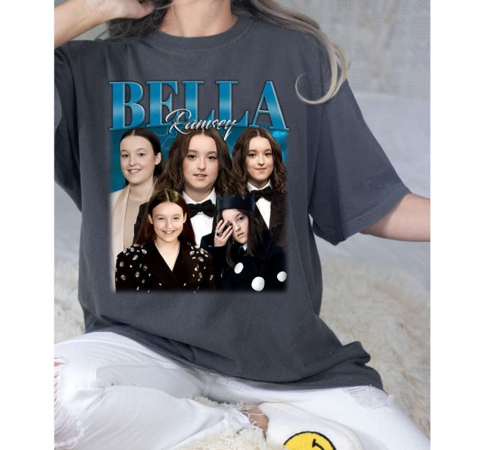 Bella Ramsey T-Shirt, Bella Ramsey Shirt, Bella Ramsey Unisex , Unisex Shirt, Vintage Shirt, Retro T-Shirt, Trendy T-Shirt, Couples Shirt 2