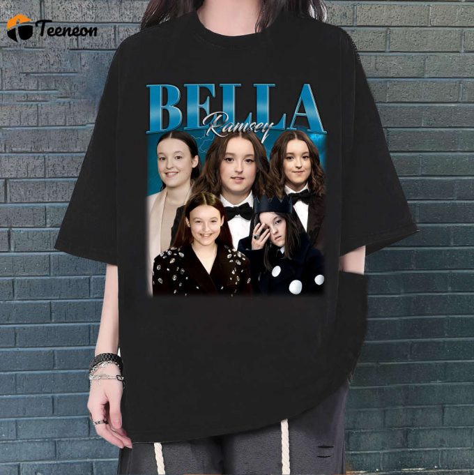 Bella Ramsey T-Shirt, Bella Ramsey Shirt, Bella Ramsey Unisex , Unisex Shirt, Vintage Shirt, Retro T-Shirt, Trendy T-Shirt, Couples Shirt 1