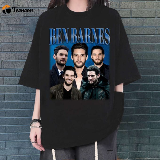 Ben Barnes T-Shirt, Ben Barnes Shirt, Ben Barnes Tees, Ben Barnes Unisex, Unisex T-Shirt, Vintage Shirt, Trendy Shirt, Couples Shirt 1