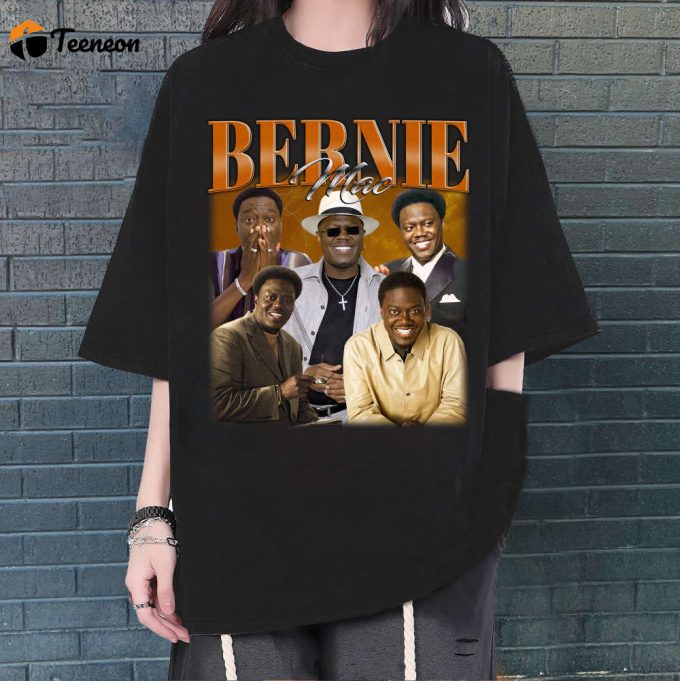 Bernie Mac T-Shirt, Bernie Mac Shirt, Bernie Mac Tees, Hip Hop Graphic, Unisex Shirt, Bootleg Retro 90'S Fans Gift, Trendy Shirt, Gifts Men 1