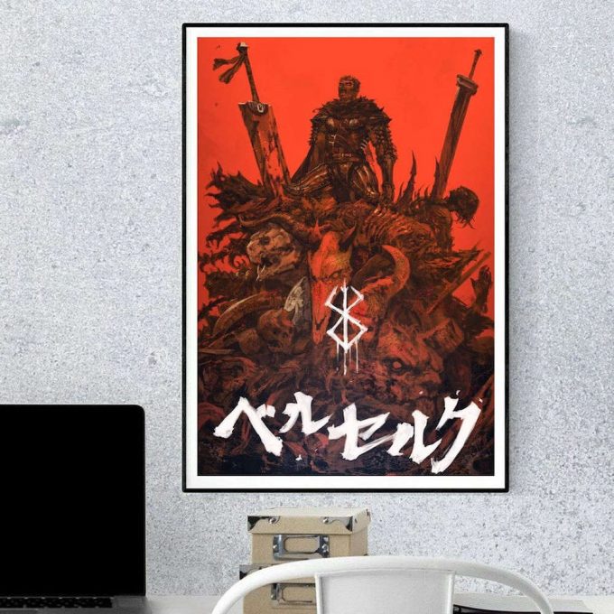 Berserk Anime Premium Matte Vertical Poster For Home Decor Gifts 3