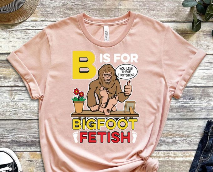 Big Foot Shirt, Foot Fetish Shirt, Gen Z Humor, Gen Z Shirt, Yeti Shirt, Mythical Creature, Graphics Tee, Funny Big Foot Tee 2