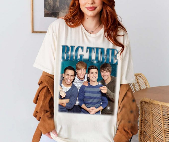 Big Time T-Shirt, Big Time Shirt, Big Time Tees, Big Time Retro, Hip Hop Graphic, Unisex Shirt, Bootleg Retro 90'S Fans Gift, Trendy Shirt 4