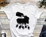 Black Cat Shirt, Cat Lake Tee, Bottle Tee, How Cats Are Made, Kitty Shirt, Funny Cat Shirt, Graphics tee, Cat Design, Gift For Cat Lover