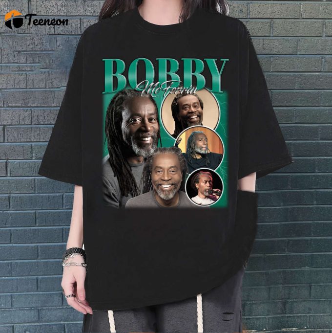 Bobby Mcferrin T-Shirt, Bobby Mcferrin Tees, Bobby Mcferrin Shirt, Hip Hop Graphic, Unisex Shirt, Bootleg Retro 90'S Fans Gift, Trendy Shirt 1