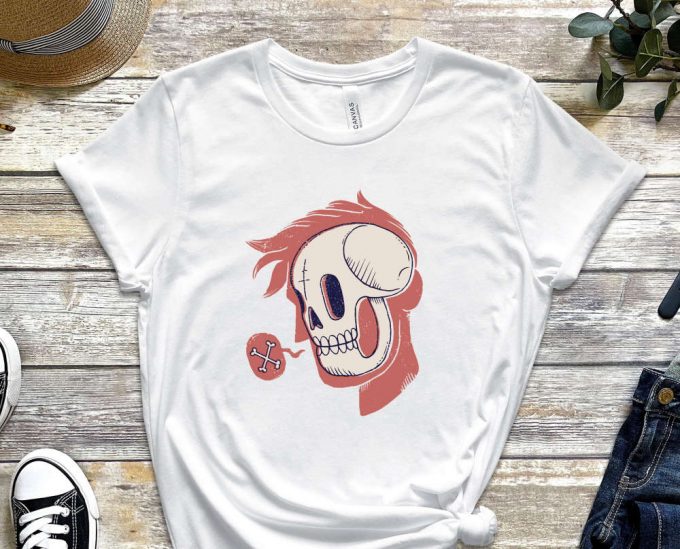 Bones Shirt, Skull Shirt, Skeleton Shirt, Empty Shirt, Small Talk Shirt, Illustration Shirt, Design Tee, Gift For Friend, Unisex Shirt 4