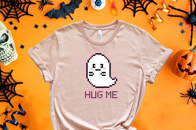 Boo Shirt, Ghost Shirt, Halloween Shirt, Funny Halloween Tee, Cute Halloween Tee, Halloween Gift, Cute Ghost Shirt, Spooky T-Shirt 6