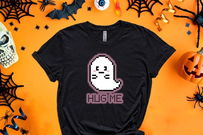 Boo Shirt, Ghost Shirt, Halloween Shirt, Funny Halloween Tee, Cute Halloween Tee, Halloween Gift, Cute Ghost Shirt, Spooky T-Shirt 2