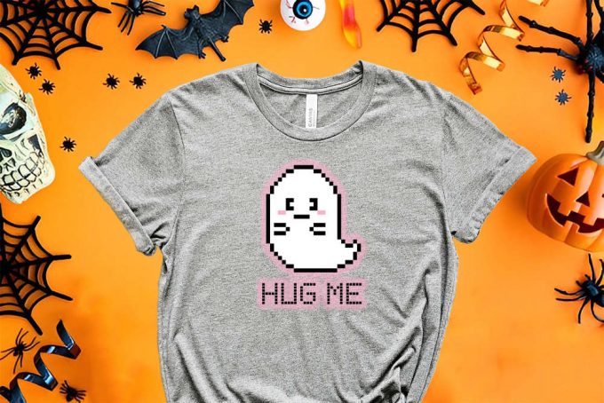 Boo Shirt, Ghost Shirt, Halloween Shirt, Funny Halloween Tee, Cute Halloween Tee, Halloween Gift, Cute Ghost Shirt, Spooky T-Shirt 3