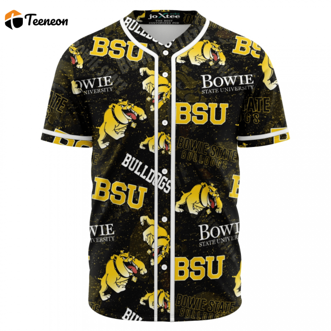 Bowie State University Baseball Jersey Gift For Men And Women 1