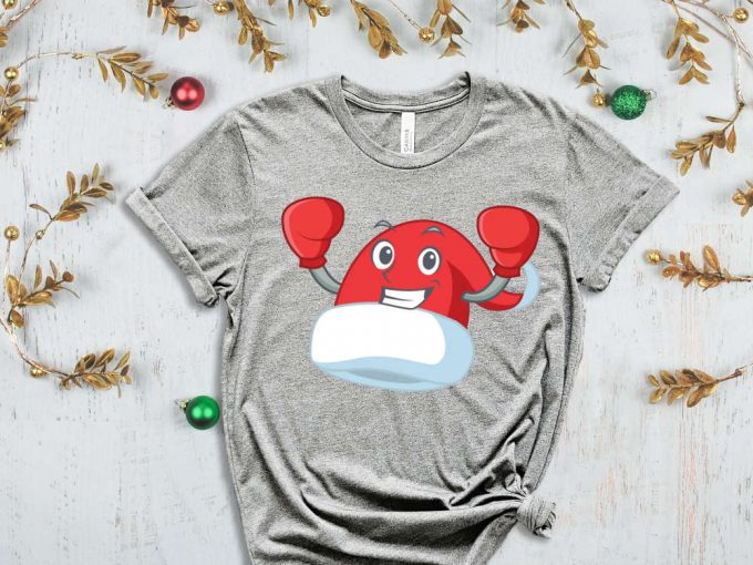 Boxer Santa'S Hat T-Shirt, Santa Shirt, Christmas Boxer, Christmas Gift For Boxing Lover, Funny Xmas Shirt, Christmas Sport Shirt, Sport Tee 7