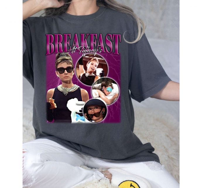 Breakfast At Tiffany'S T-Shirt, Breakfast At Tiffany'S Shirt, Breakfast At Tiffany'S Tees, Hip Hop Graphic, Trendy T-Shirt, Unisex Shirt 3