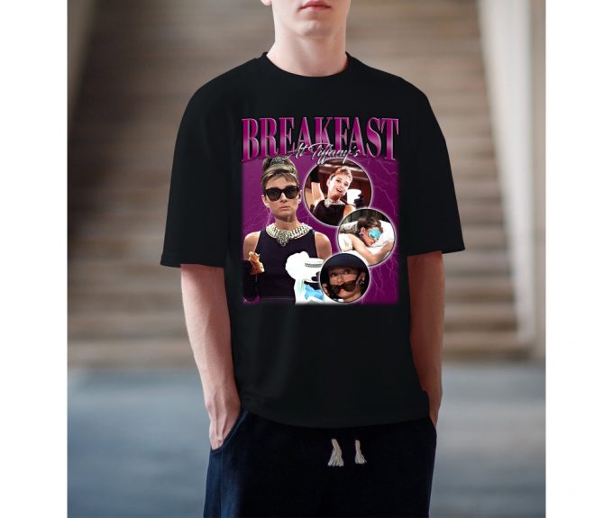 Breakfast At Tiffany'S T-Shirt, Breakfast At Tiffany'S Shirt, Breakfast At Tiffany'S Tees, Hip Hop Graphic, Trendy T-Shirt, Unisex Shirt 4