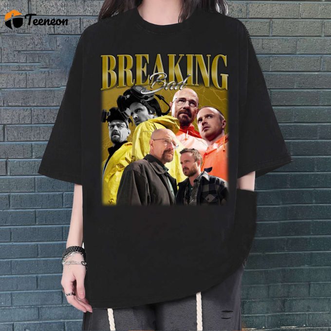 Breaking Bad T-Shirt, Breaking Bad Shirt, Breaking Bad Tees, Unisex T-Shirt, Hip Hop Graphic, Trendy T-Shirt, Retro T-Shirt, Unisex Shirt 1