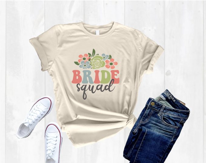 Bride Shirt: Wedding Party Bachelorette &Amp; Bridesmaid Crew Engaging Bride Tribe &Amp; Team Bride Shirts 3