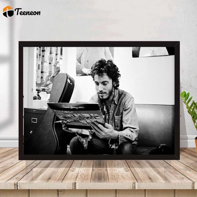 Bruce Springsteen Music Poster For Home Decor Gift Canvas Wall Art Home Decor 1