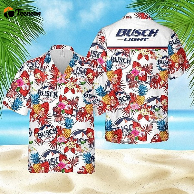 Busch Light Hawaii Shirt, Best Gift For Men And Women 1