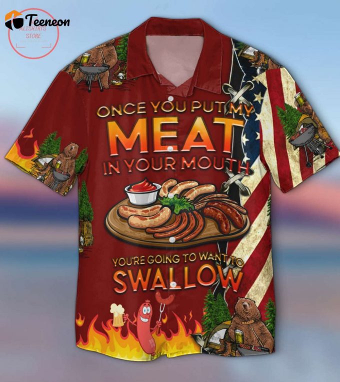 Camping Put My Meat Want To Swallow Hawaiian Shirt Gift For Men And Women 1