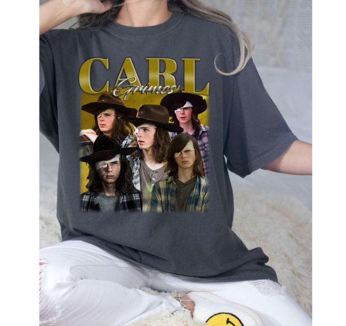 Carl Grimes T-Shirt, Carl Grimes Shirt, Carl Grimes Tees, Hip Hop Graphic, Unisex Shirt, Retro Shirt, Vintage Shirt, Trendy Shirt 2