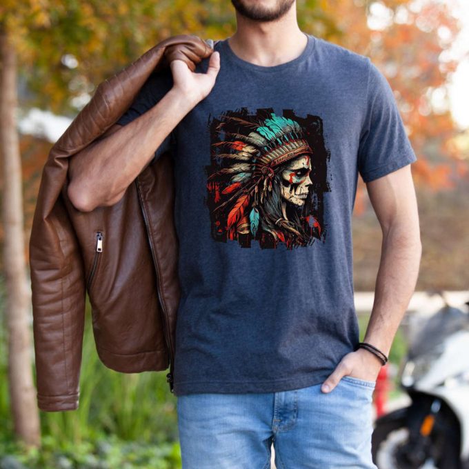 Empower Your Style With Chief Woman Shirt: Native Tee Tribal Top Warrior T-Shirt And More! 3