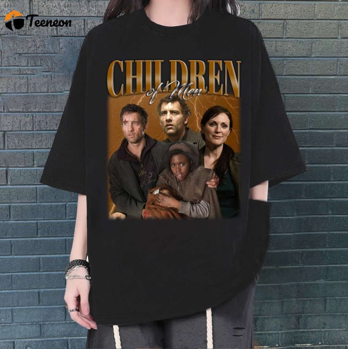 Children Of Men T-Shirt, Children Of Men Shirt, Children Of Men Tees, Vintage Shirt, Hip Hop Graphic, Trendy Tees, Retro Shirt, Unisex Shirt 1