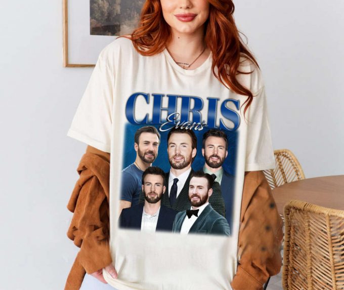 Chris Evans Shirt, Chris Evans T-Shirt, Chris Evans Tees, Hip Hop Graphic, Unisex Shirt, Bootleg Retro 90'S Fans Gift, Trendy Shirt 4