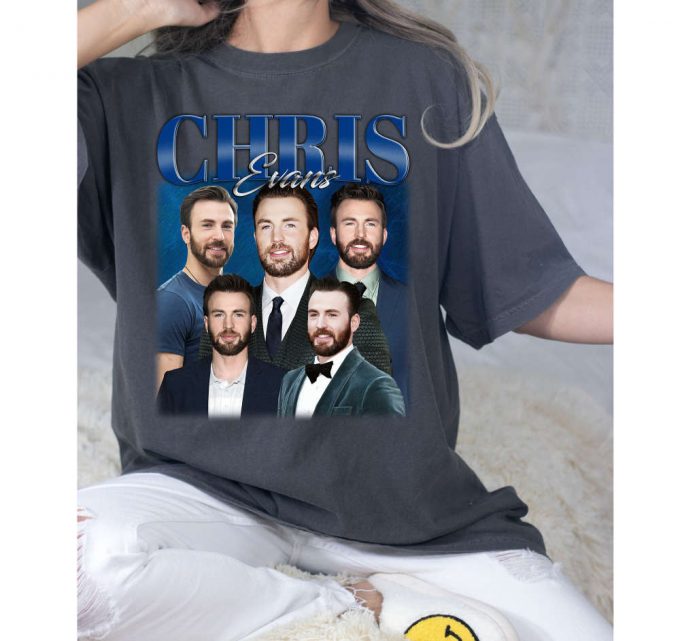 Chris Evans Shirt, Chris Evans T-Shirt, Chris Evans Tees, Hip Hop Graphic, Unisex Shirt, Bootleg Retro 90'S Fans Gift, Trendy Shirt 2