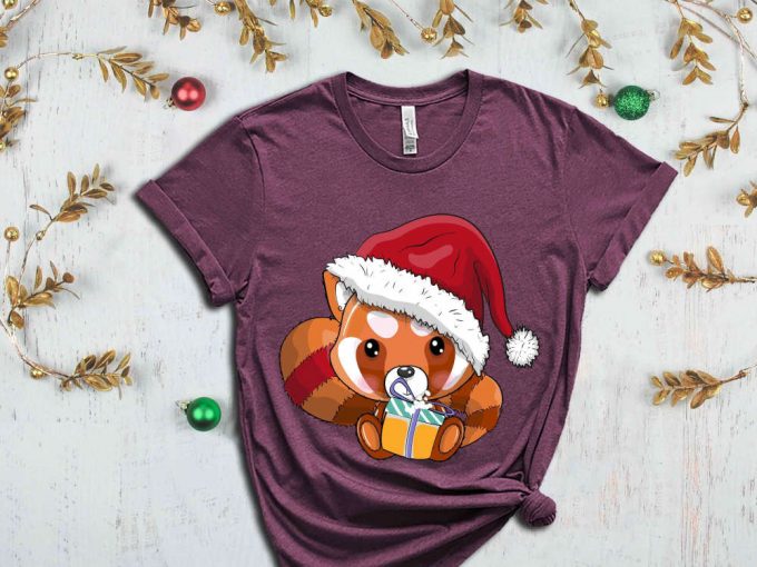 Christmas Fox T-Shirt, Fox Santa Shirt, Merry Christmas Shirt, Fox Lover Tshirt, Fox Shirt, Xmas Gift, Christmas Animal Shirt, Xmas Squad 2