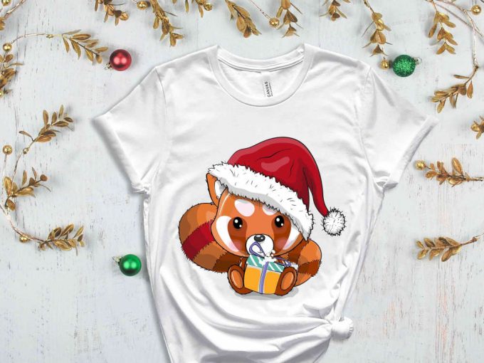 Christmas Fox T-Shirt, Fox Santa Shirt, Merry Christmas Shirt, Fox Lover Tshirt, Fox Shirt, Xmas Gift, Christmas Animal Shirt, Xmas Squad 3
