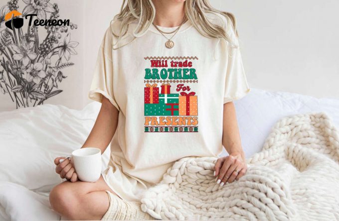 Spread Holiday Cheer With Our Christmas Comfort Colors Shirt - Perfect Gift For Her Xmas 2024 Believe In The Positive Vibe Of This Holiday Shirt! 1