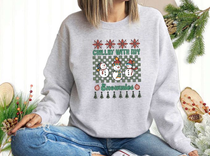 Get Into The Festive Spirit With Christmas Sweatshirt Holiday &Amp; Santa Shirt For A Merry Winter Snowman &Amp; Believe Sweatshirt To Spread Positive Vibes Perfect Gift For Her Plan Your Christmas Trip Today! 2