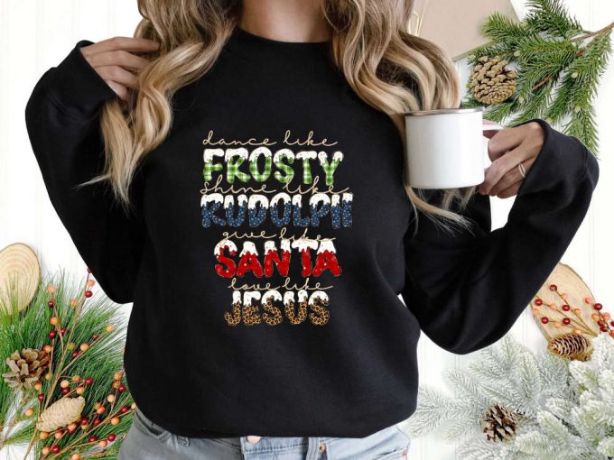 Spread Festive Cheer With Our Christmas Sweatshirt Collection! Get Santa Sweatshirts Xmas &Amp; New Year Themed Designs - Perfect Gift For Her Embrace The Holiday Spirit With Positive Vibe Shirts &Amp; Christmas Trip Attire! (211 Characters) 3