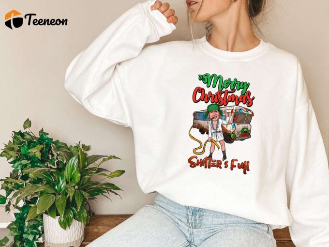 Spread Holiday Cheer With Sarcastic Christmas Sweatshirts! Get Your Santa Sweatshirt For The Xmas Party &Amp;Amp; Embrace The Holiday Vibes - Shitter S Full Vacation Sweatshirt Included! 1