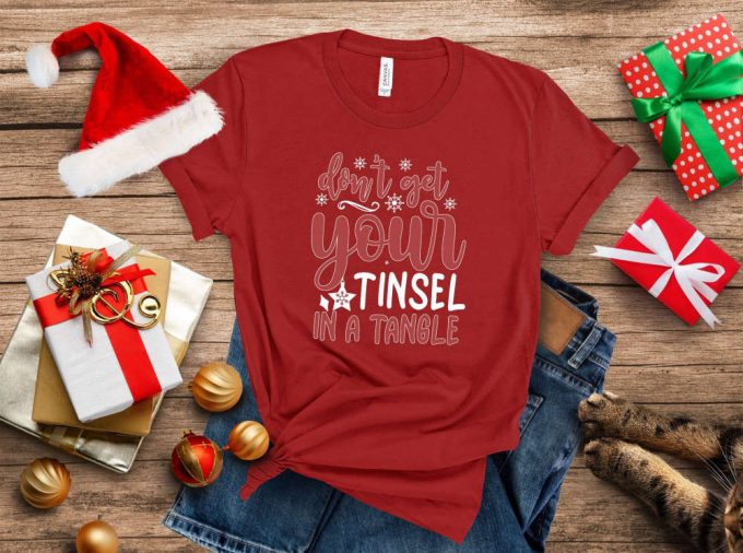 Merry Christmas With Funny Sayings: Shop Christmas T-Shirts Perfect For Home Parties &Amp; Holiday Gifts - Get Festive With Our Hilarious Xmas Shirts &Amp; Holiday Tees! 3