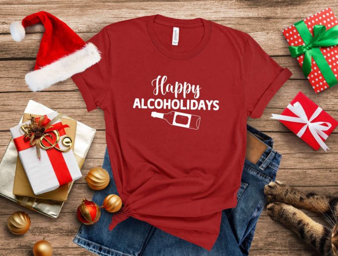 Spread Holiday Cheer With Our Festive Christmas T-Shirt! Perfect For Christmas Trips Cool &Amp; Cute Xmas Apparel Beer Lover S Delight The Ultimate Merry Christmas Gift For Friends Shop Our Xmas Tee Collection Now! (268 Characters) 2