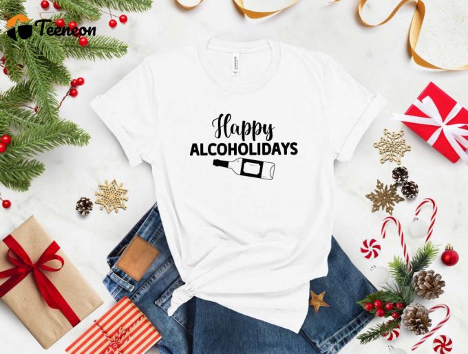 Spread Holiday Cheer With Our Festive Christmas T-Shirt! Perfect For Christmas Trips Cool &Amp;Amp; Cute Xmas Apparel Beer Lover S Delight The Ultimate Merry Christmas Gift For Friends Shop Our Xmas Tee Collection Now! (268 Characters) 1