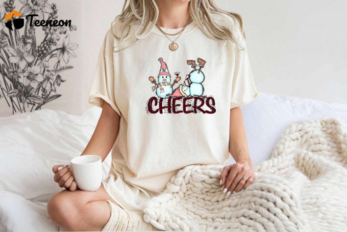 Snowman Christmas T-Shirt 2024: Funny Saying Tee For Her Comfort Colors Shirt Sarcastic Xmas Gift 1