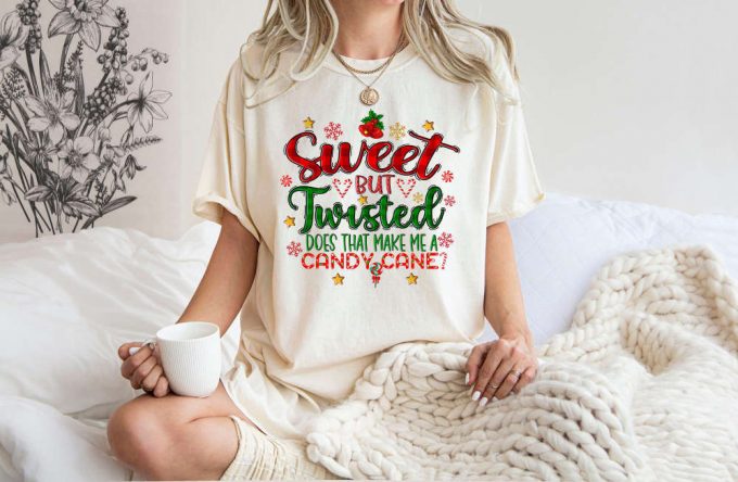 Spread Holiday Cheer With Funny Sarcastic Christmas T-Shirt - Comfort Colors Positive Vibes &Amp; Cool Xmas Shirt! 3