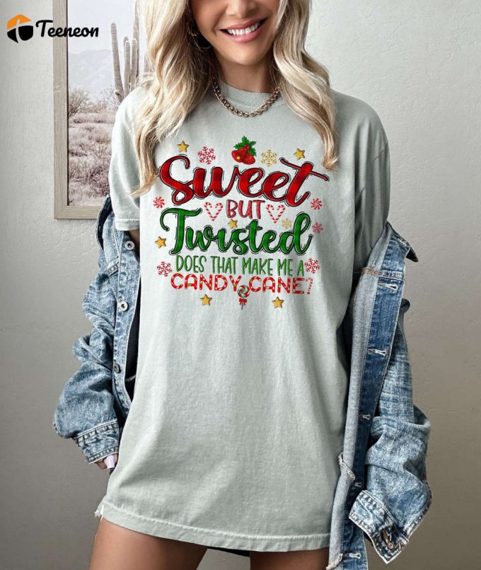 Spread Holiday Cheer With Funny Sarcastic Christmas T-Shirt - Comfort Colors Positive Vibes &Amp;Amp; Cool Xmas Shirt! 1