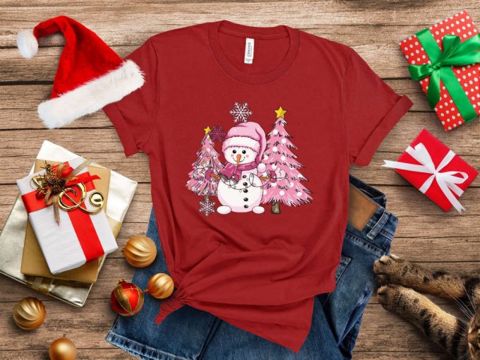 Cute Christmas T-Shirt: Merry &Amp; Funny Snowman Shirt Perfect Gift For Kids! Celebrate New Year &Amp; Xmas With This Festive Christmas Trip Shirt! (450 Characters) 2