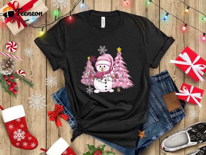 Cute Christmas T-Shirt: Merry &Amp;Amp; Funny Snowman Shirt Perfect Gift For Kids! Celebrate New Year &Amp;Amp; Xmas With This Festive Christmas Trip Shirt! (450 Characters) 1