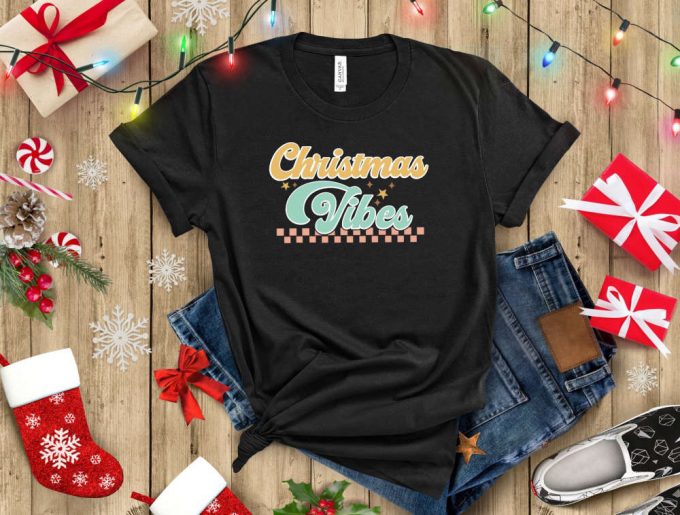 Spread The Christmas Vibe With Our Merry Christmas T-Shirt 2024! Perfect For A Cool Christmas Trip Or Xmas Celebration (148 Characters)