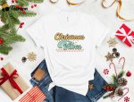 Spread the Christmas Vibe with our Merry Christmas T-Shirt 2024! Perfect for a Cool Christmas Trip or Xmas Celebration (148 characters)