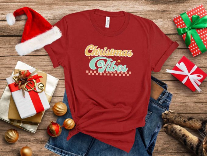 Spread The Christmas Vibe With Our Merry Christmas T-Shirt 2024! Perfect For A Cool Christmas Trip Or Xmas Celebration (148 Characters)