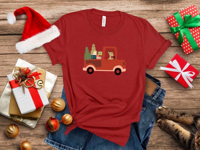 Get Festive With Our Christmas T-Shirt Collection: New Year Santa Xmas Shirt For Her Perfect Holiday Gift! Ideal For Christmas Trips Family Gatherings &Amp; Christmas Squad Fun! 2