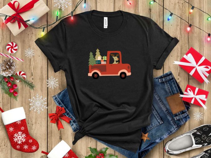 Get Festive With Our Christmas T-Shirt Collection: New Year Santa Xmas Shirt For Her Perfect Holiday Gift! Ideal For Christmas Trips Family Gatherings &Amp; Christmas Squad Fun! 3